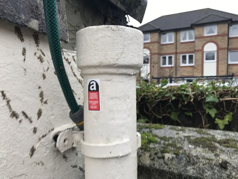 Asbestos cement pipe