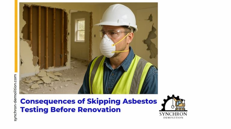 consequences of skipping sbestos testing before renovation in Vancouver