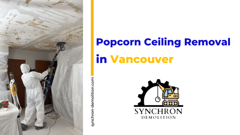 Popcorn Ceiling Removal in Vancouver