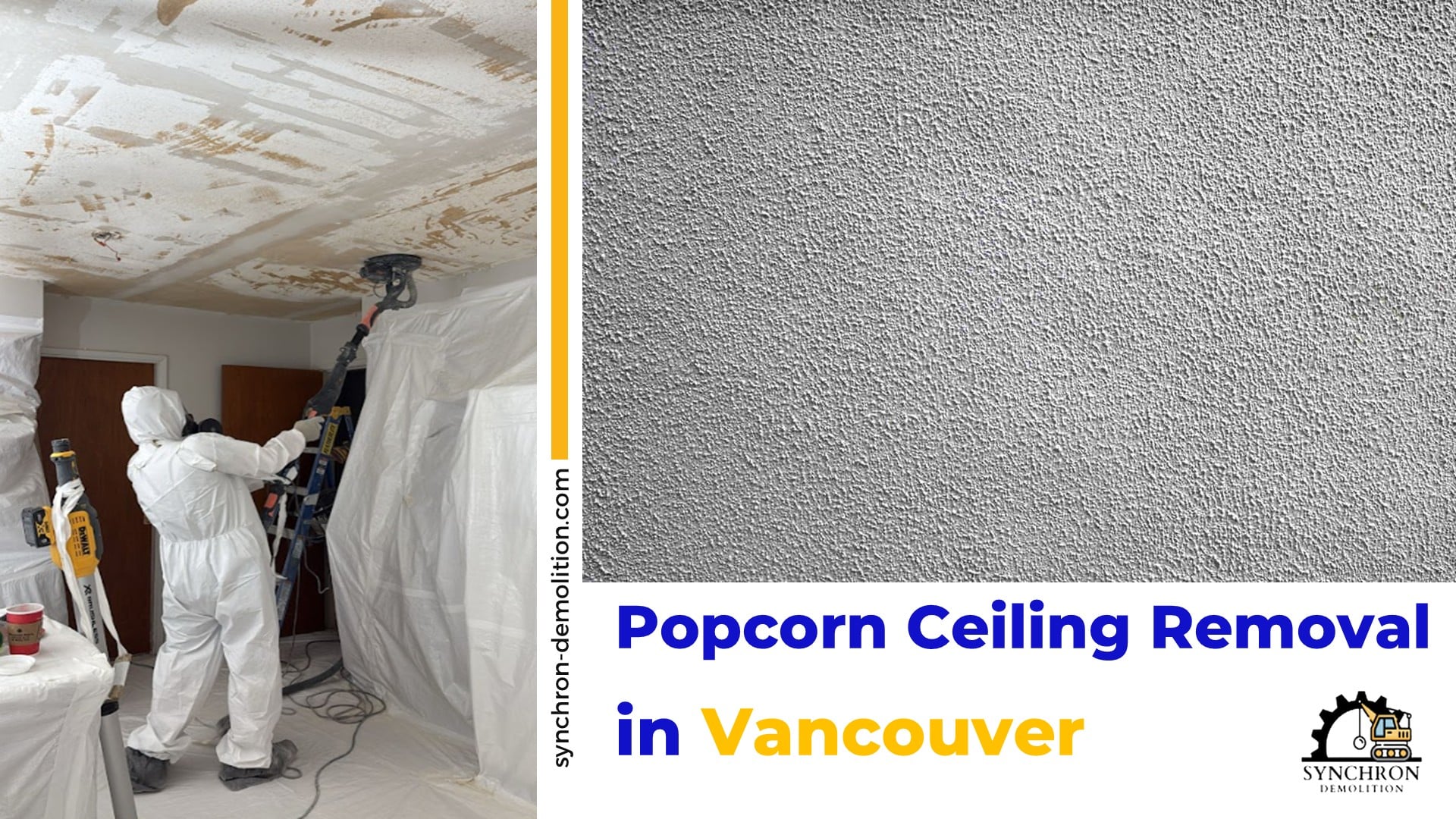 Popcorn Ceiling Removal Synchron Demolition