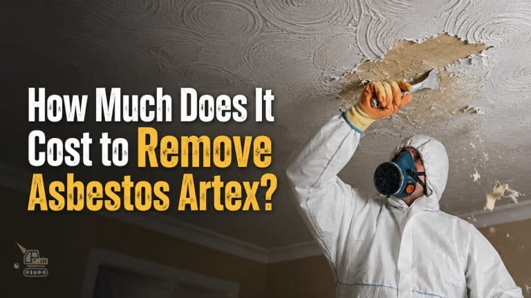 removal asbestos Artex price