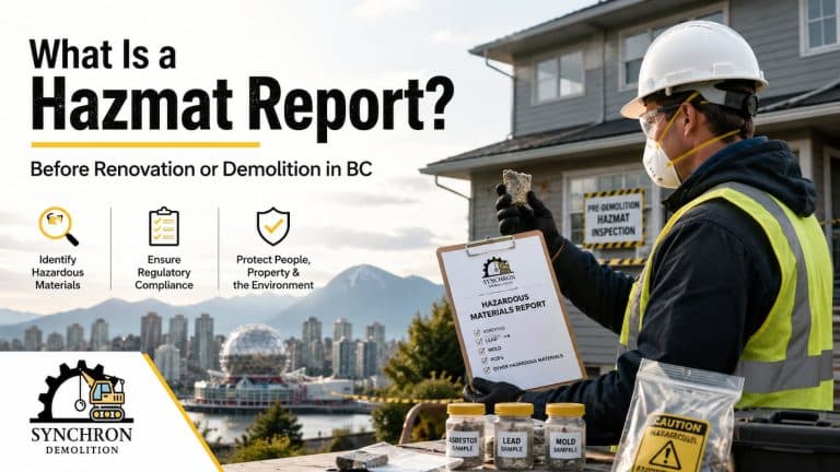 What Is a Hazmat Report and When Do You Need One in BC